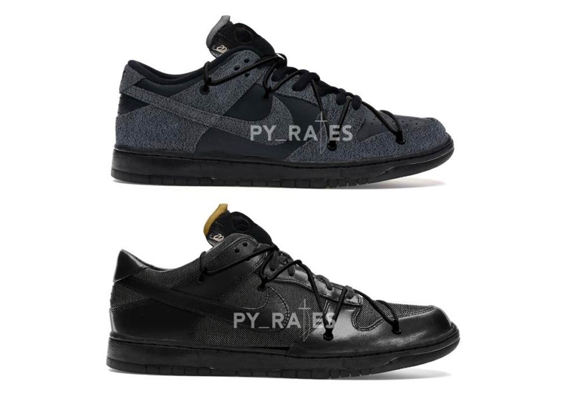 Off White Nike Dunk Low Black 21 Release Info Sneakernews Com