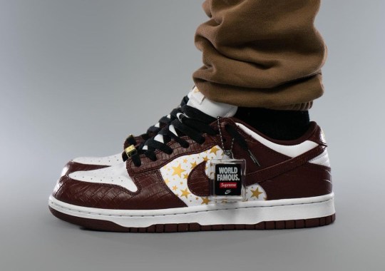 Detailed Look At The Supreme x Nike SB Dunk Low “Barkroot Brown”
