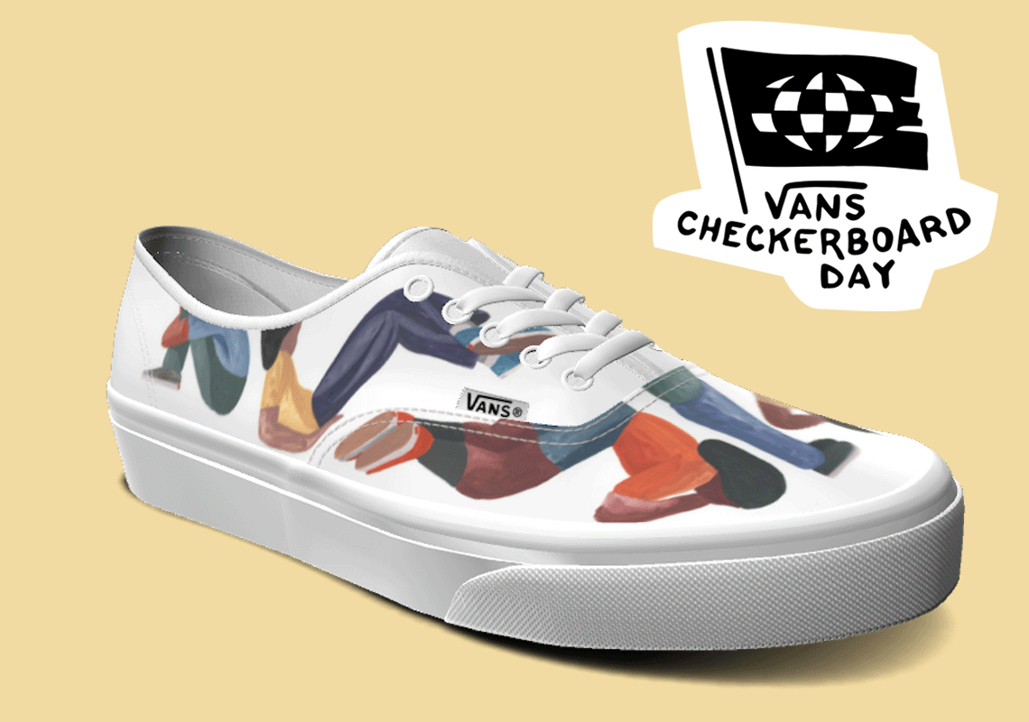 Vans Authentic Geoff McFetridge Checkerboard Day | SneakerNews.com
