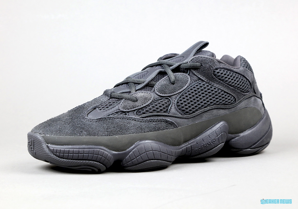 charcoal yeezy 500