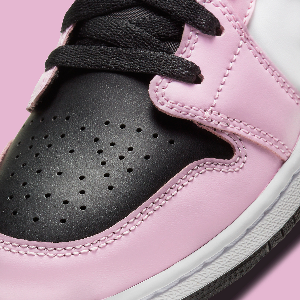 Air Jordan 1 Low Light Arctic Pink GS 554723-601 | SneakerNews.com