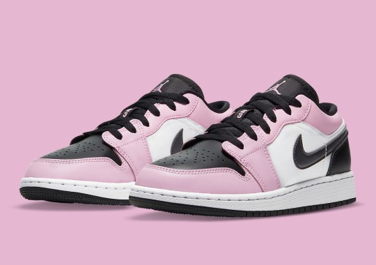 A Girl’s-Exclusive Air Jordan 1 Low “Light Arctic Pink” Is Here