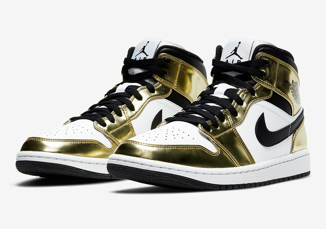 Air Jordan 1 Mid SE Metallic Gold Full Family Release Info | SneakerNews.com