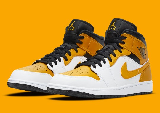 Another “University Gold” Mix Appears On The Air Jordan 1 Mid