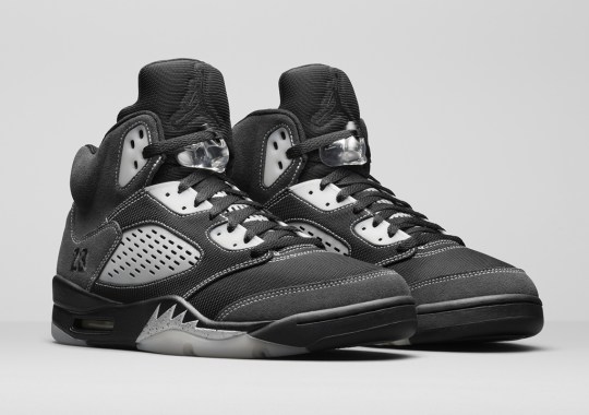 The Air Jordan 5 Brings Its Iconic Reflective Surface To Other Areas
