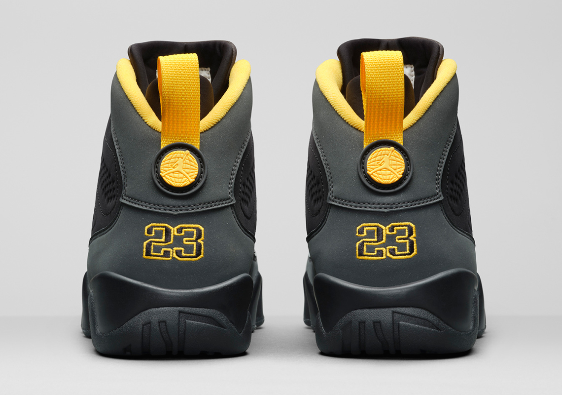 Air Jordan 9 Essential Black Yellow 2021 Ct8019 070 3