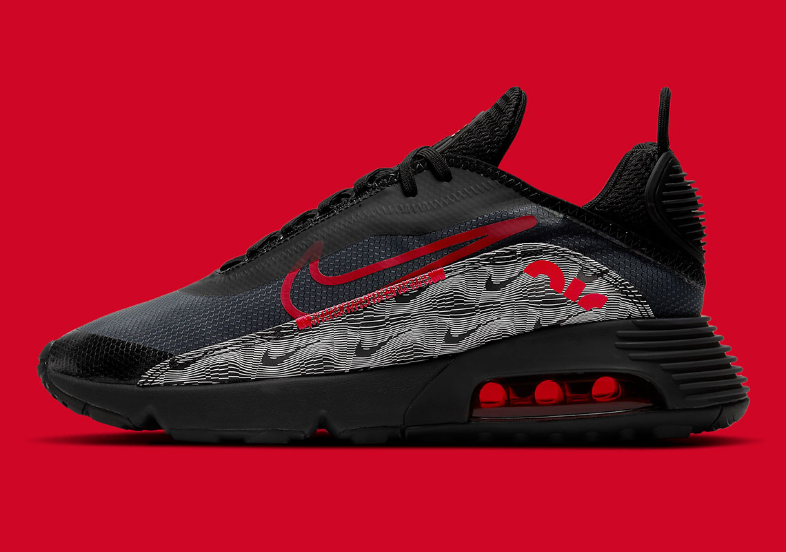 Air max 2090 online noir rouge