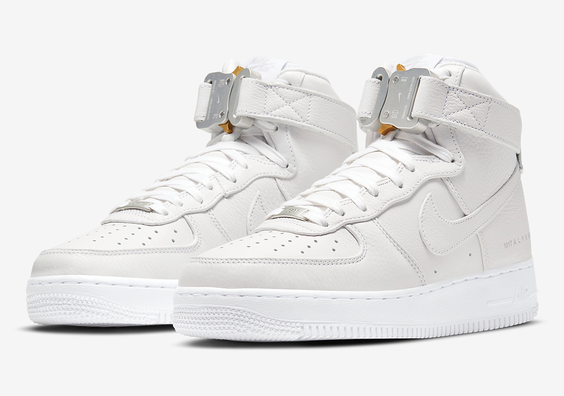 Alyx Studio Nike Air Force 1 High White CQ4018-100 | SneakerNews.com