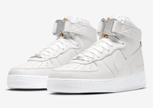 ALYX Studio Rounds Out Trio Of Nike Air Force 1 Highs With Sail