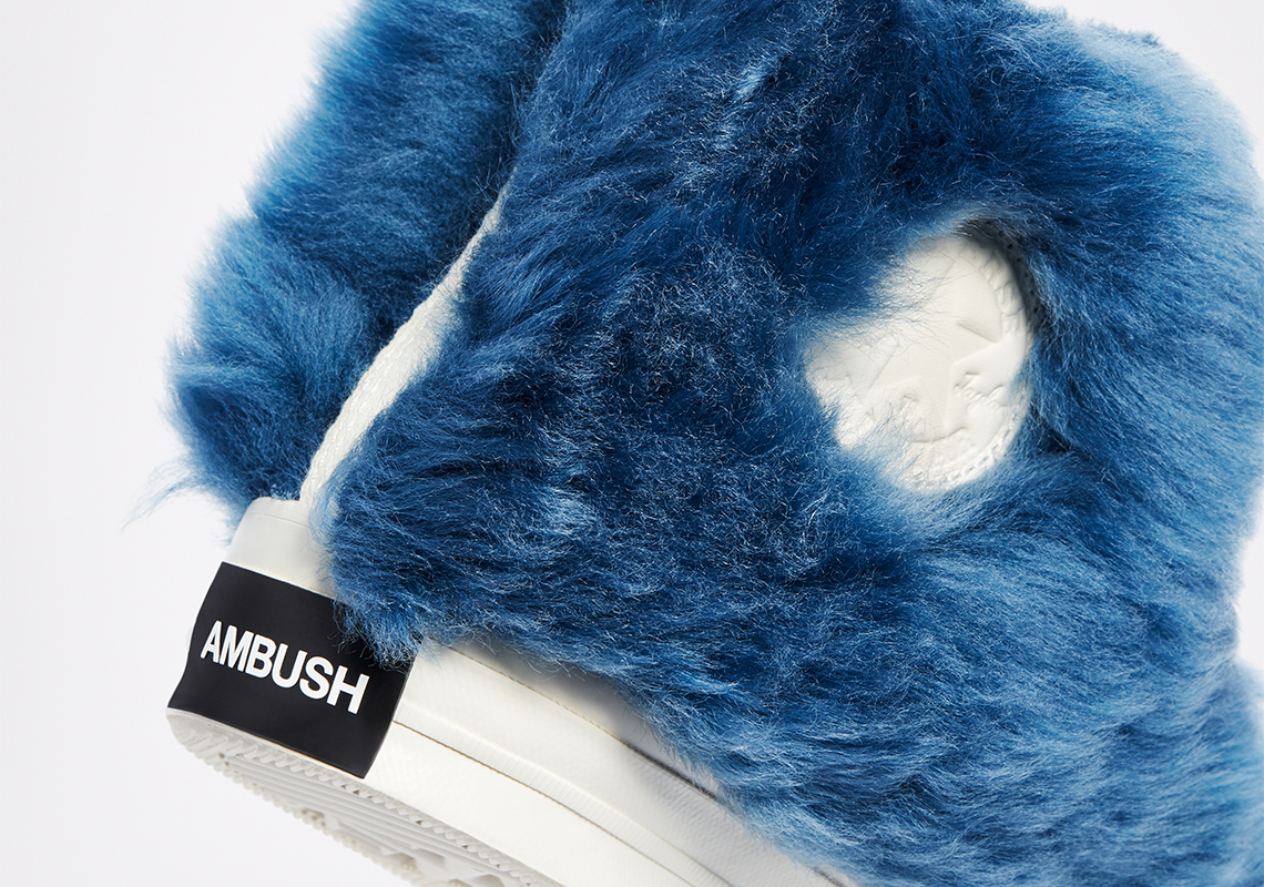Ambush Converse Chuck 70 Fuzzy Release Date Blue 5