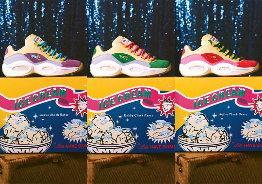 BBC Ice Cream And Reebok Bring The Running Dog To Three Regional Exclusive Question Lows