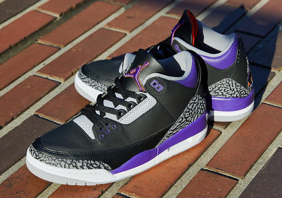 Air Jordan 3 Court Purple CT8532-050 Store List | SneakerNews.com