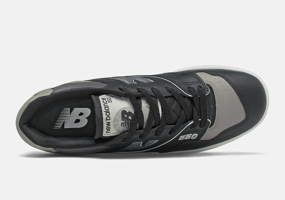 New Balance 550 Black Grey Bb550sr1 3