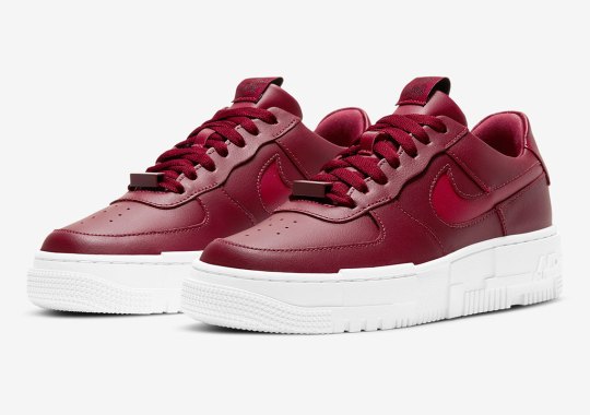 The Air Force 1 Low Pixel Gets Covered In Team Red