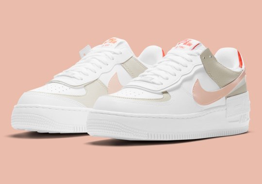 The Nike Air Force 1 Shadow Gets A Hint of Crimson Tint