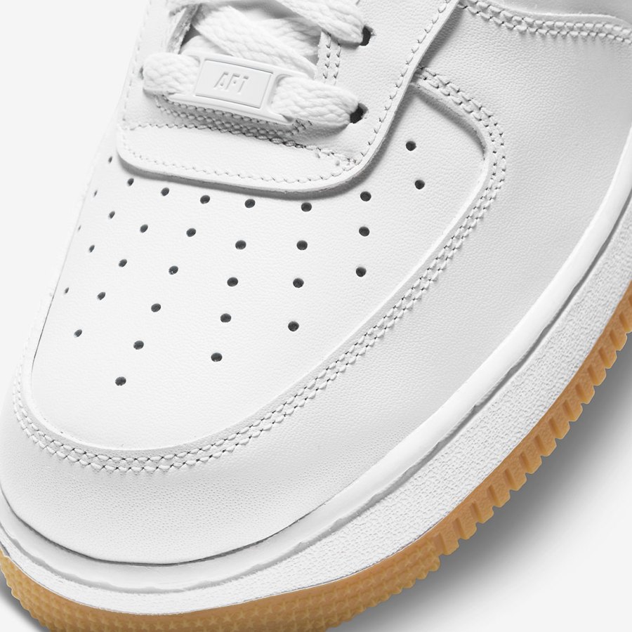 Nike Air Force 1 Low White Gum DJ2739-100 | SneakerNews.com