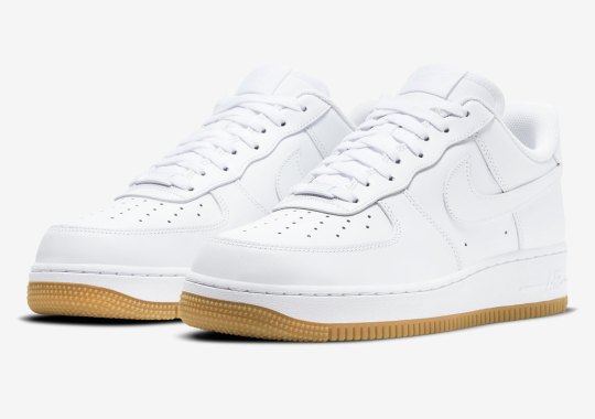 Nike Keeps It Clean And Classic With White/Gum Air Force repair 1 Lows
