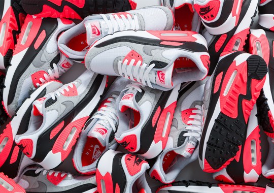 Nike Air Max 90 “Infrared” Is Available Now