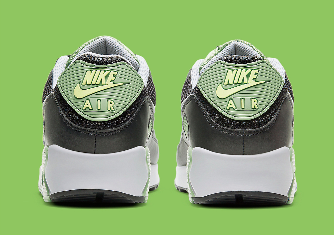 Nike Air Max 90 Oil Green Grey CV8839-300 Release | SneakerNews.com