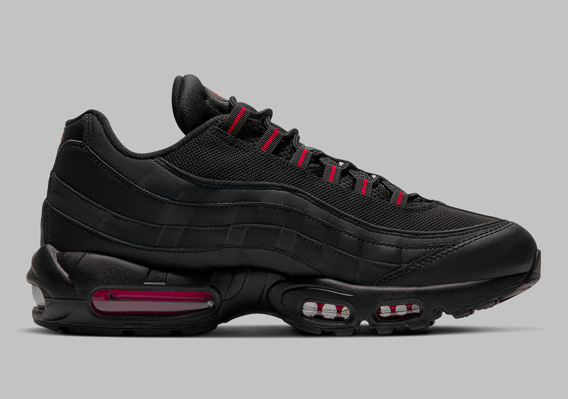 air max 95 black and red