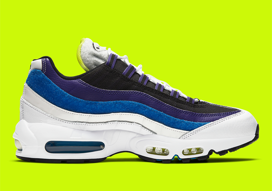 NIKE AIR MAX 95 AIR MOJI EMOJI PACK DD9600-100 good WHITE BLUE PURPLE BLACK