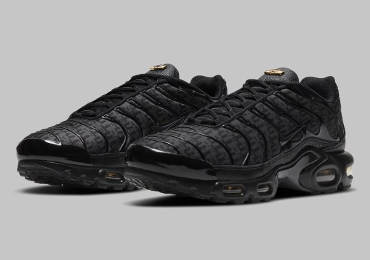 Nike’s Air Max Plus With All-Over Tn Print Is Coming In Black