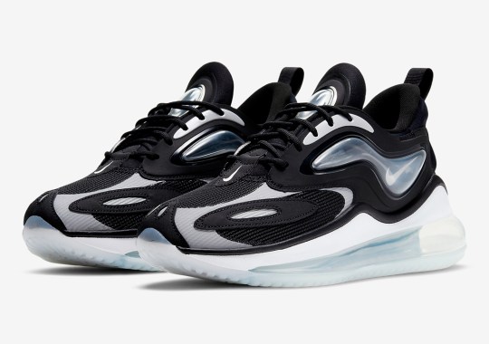 This New Nike Air Max Zephyr Is Sleek In Black, Grey, And White