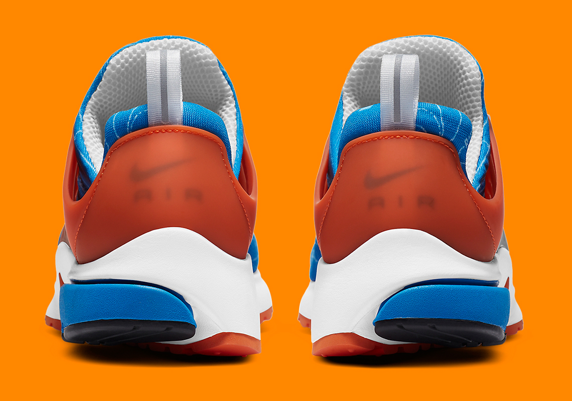 Nike presto cheap blue and orange