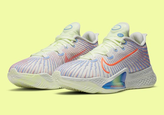 The Nike Air Zoom BB NXT Appears In A Spruce Aura Graphic