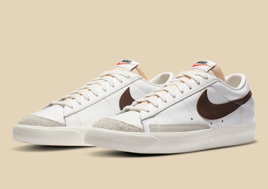 Nike Blazer Low ’77 Vintage Gets Fall-Ready With Brown Swoosh