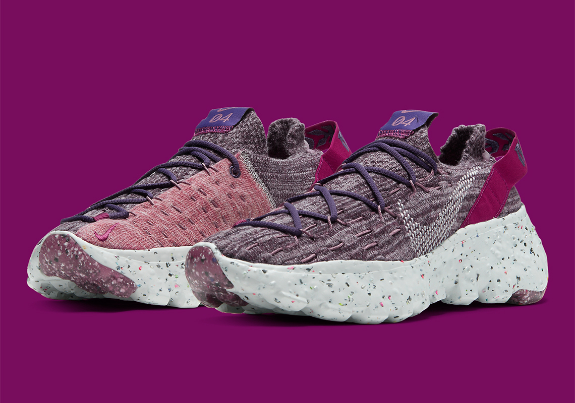 The Nike Space Hippie 04 Cactus Flower Features Sprouts of Purple