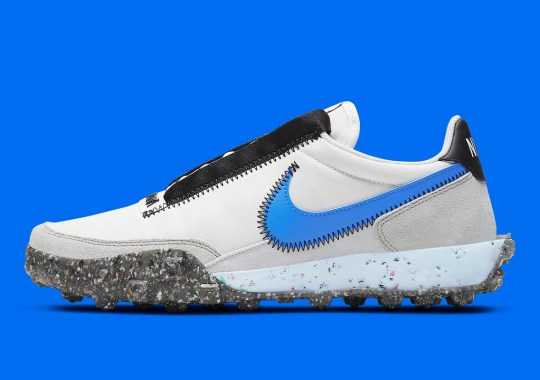 A Nike Waffle Racer Crater For Women Just Released With “Photo Blue” Swooshes