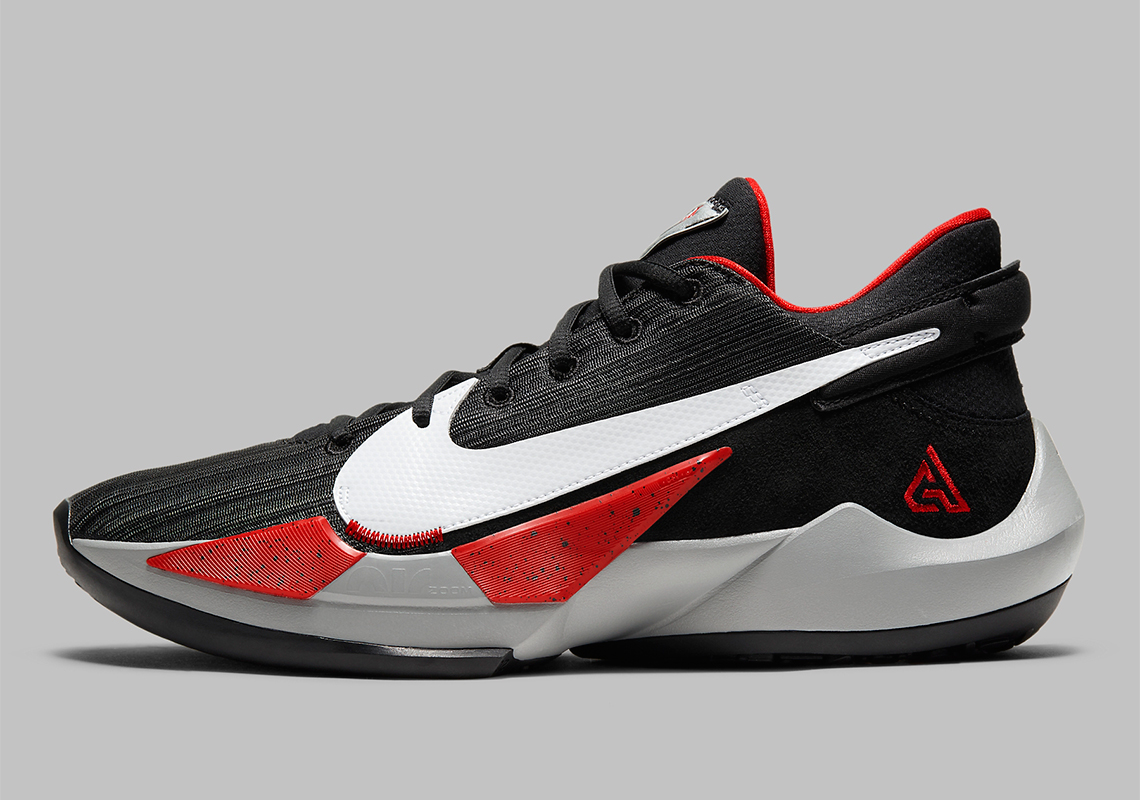 nike zoom red and black
