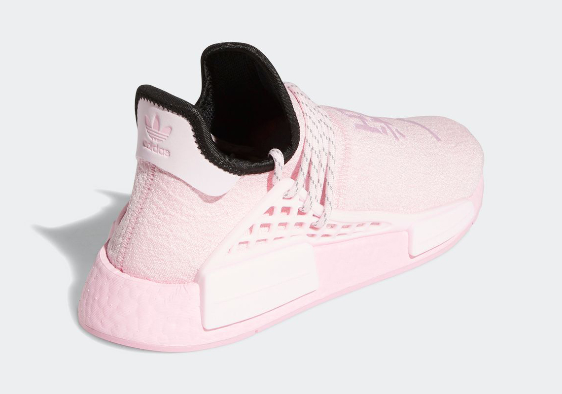 pink pharrell adidas human race