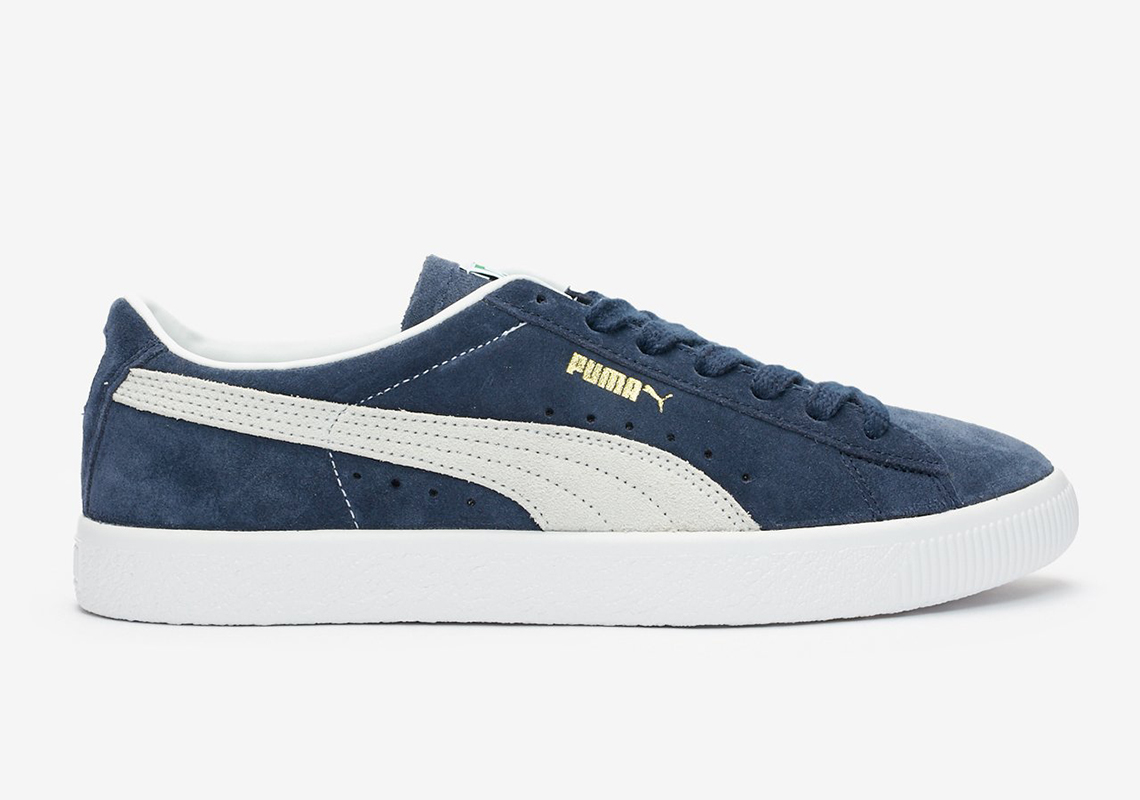 Puma Suede Vintage Navy Available Now 1