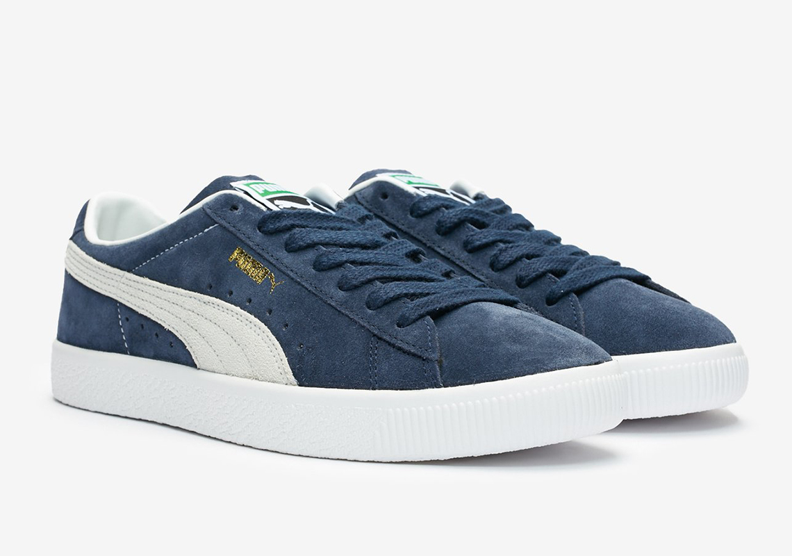 Puma Suede Vintage Navy Available Now 2