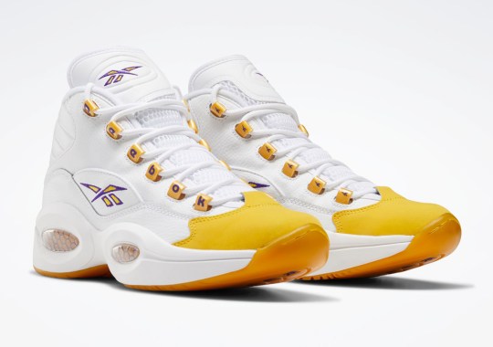 The Reebok Question Mid “Yellow Toe,” A Kobe Bryant PE From 2003, Arrives Soon