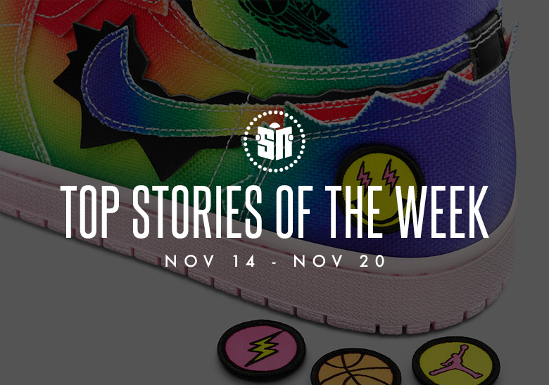 Thirteen Can’t Miss Sneaker News Headlines from November 14th to November 20th