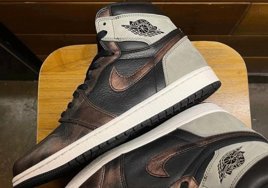 The Air Jordan 1 Retro High OG “Light Army” Features A Brushed-Bronzed Look