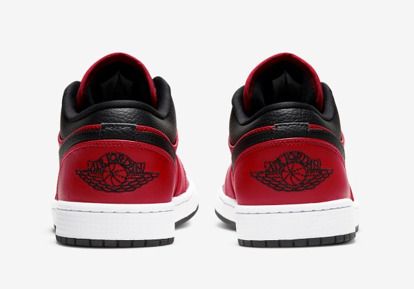 Air Jordan 1 Low Black Red 553558-605 Release Info | SneakerNews.com