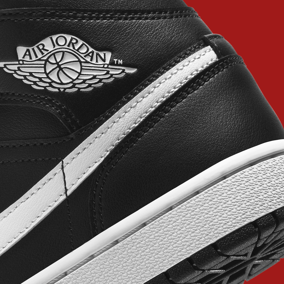 The Air Jordan 1 Mid Appears In Simple “Black/White” Reminiscent Of ...
