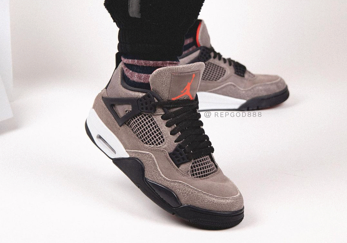 Nike WMNS Air Jordan 4 Sail 25.5cm Taupe Haze Db0732 200 03