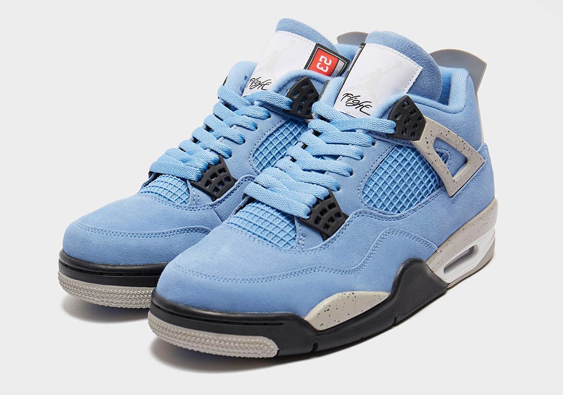 Detailed Look At The Upcoming Air Jordan 4 "UNC"