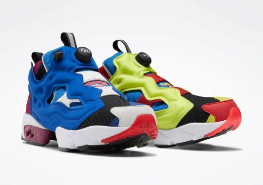 KICKS LAB. Delivers A Mash-Up Of Reebok Instapump Fury OG Colorways