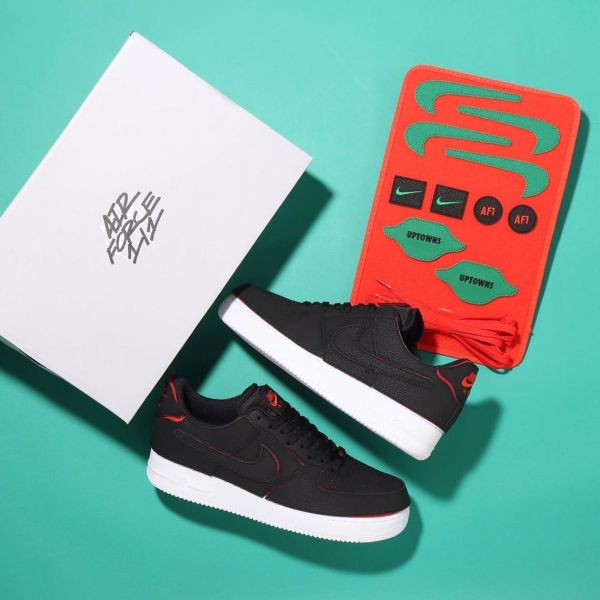 Nike Air Force 1/1 Black Red Green DD2429-001 | SneakerNews.com