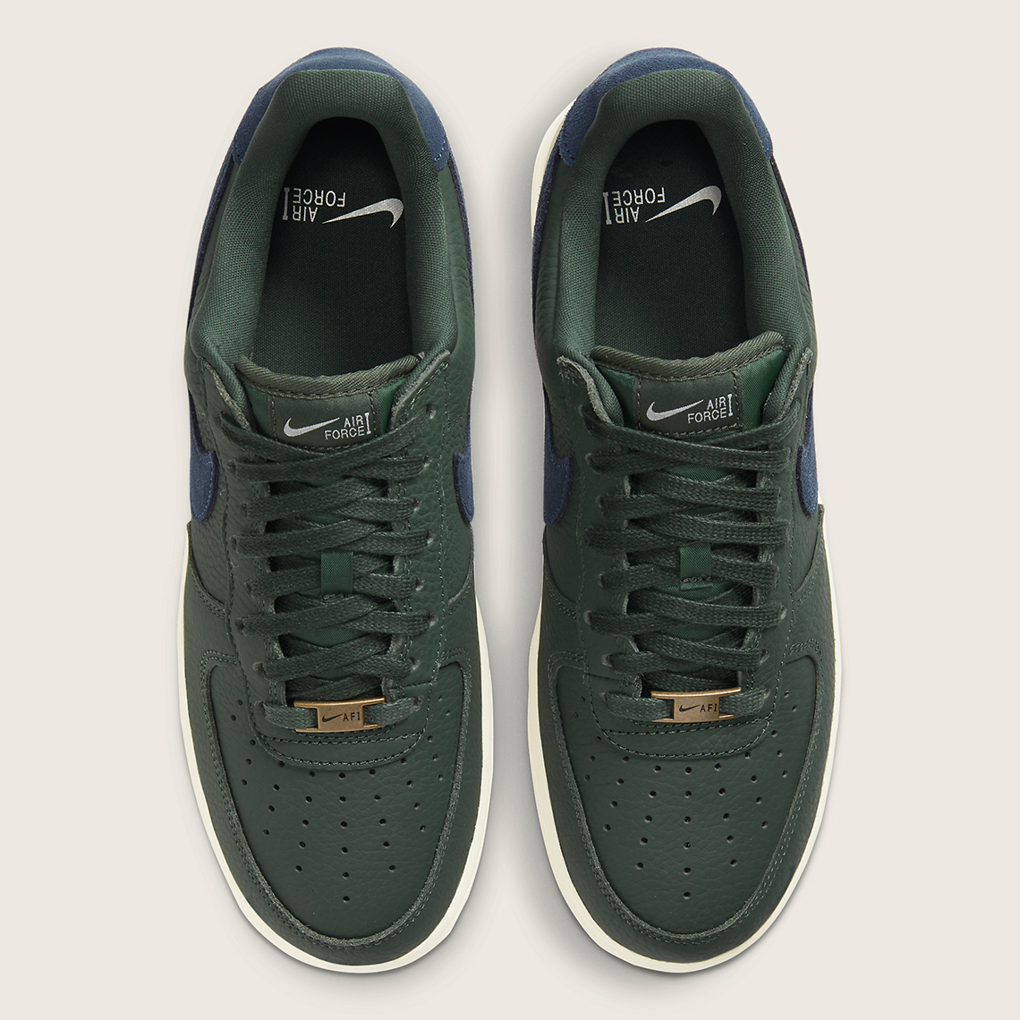 air force 1 craft green