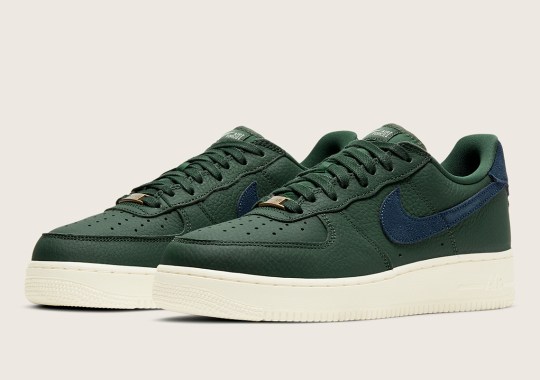 The Nike Air Force 1 Craft Arrives Soon In Galactic Jade And Midnight Navy