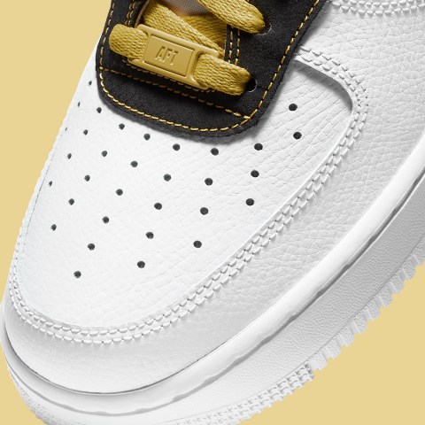 Nike Air Force 1 Gold Chain Zebra DH5284-100 Release Info | SneakerNews.com