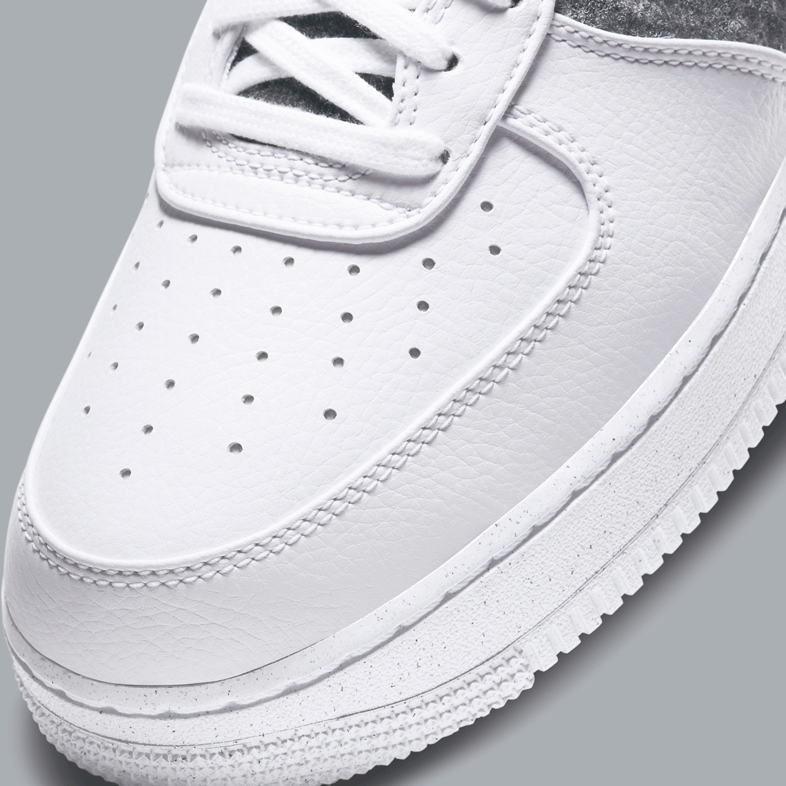 Nike Air Force 1 White Light Smoke Grey CV1698-100 | SneakerNews.com