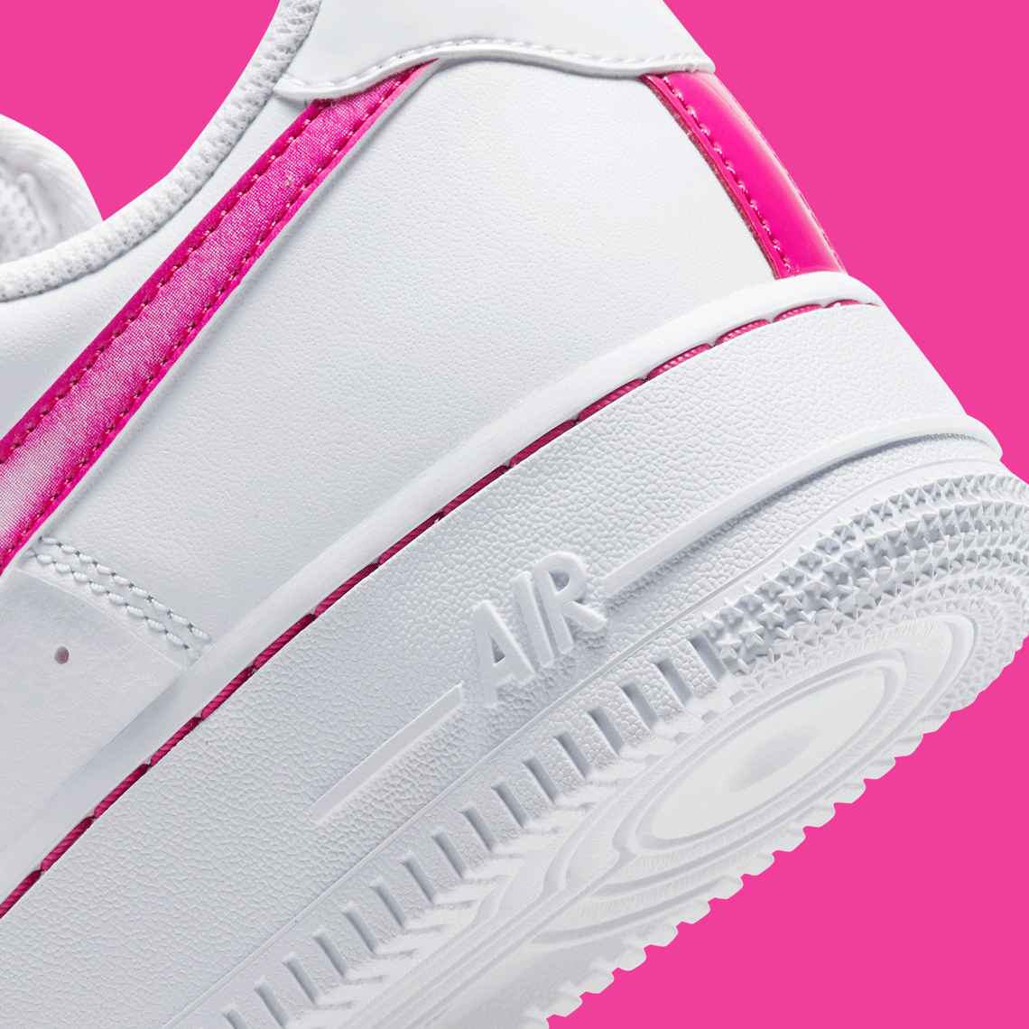 Nike Air Force 1 Airbrush White Pink DD9683-100 | SneakerNews.com